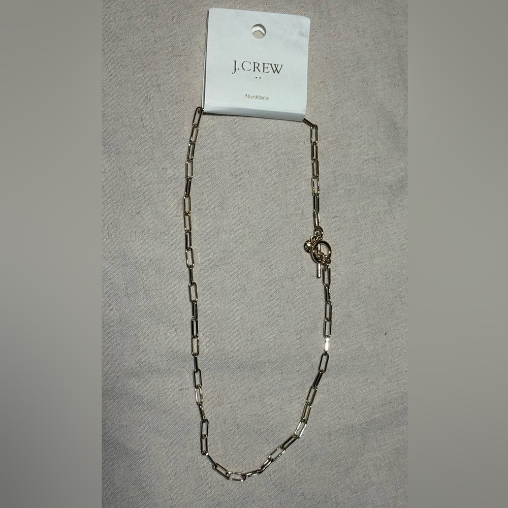 New with Tags! J. Crew Gold Link Necklace